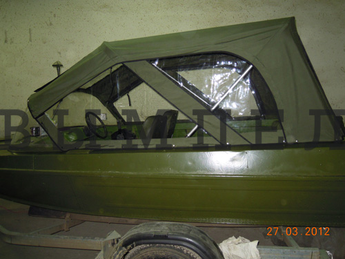 Тент ходовой для лодки Казанка 5М4(ткань Sunbrella)