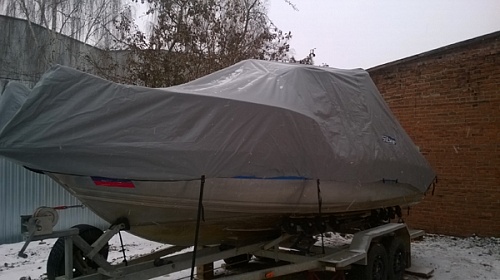 Тент транспортировочный для лодки Silver Eagle Cabin 630 из материала Oxford 600D